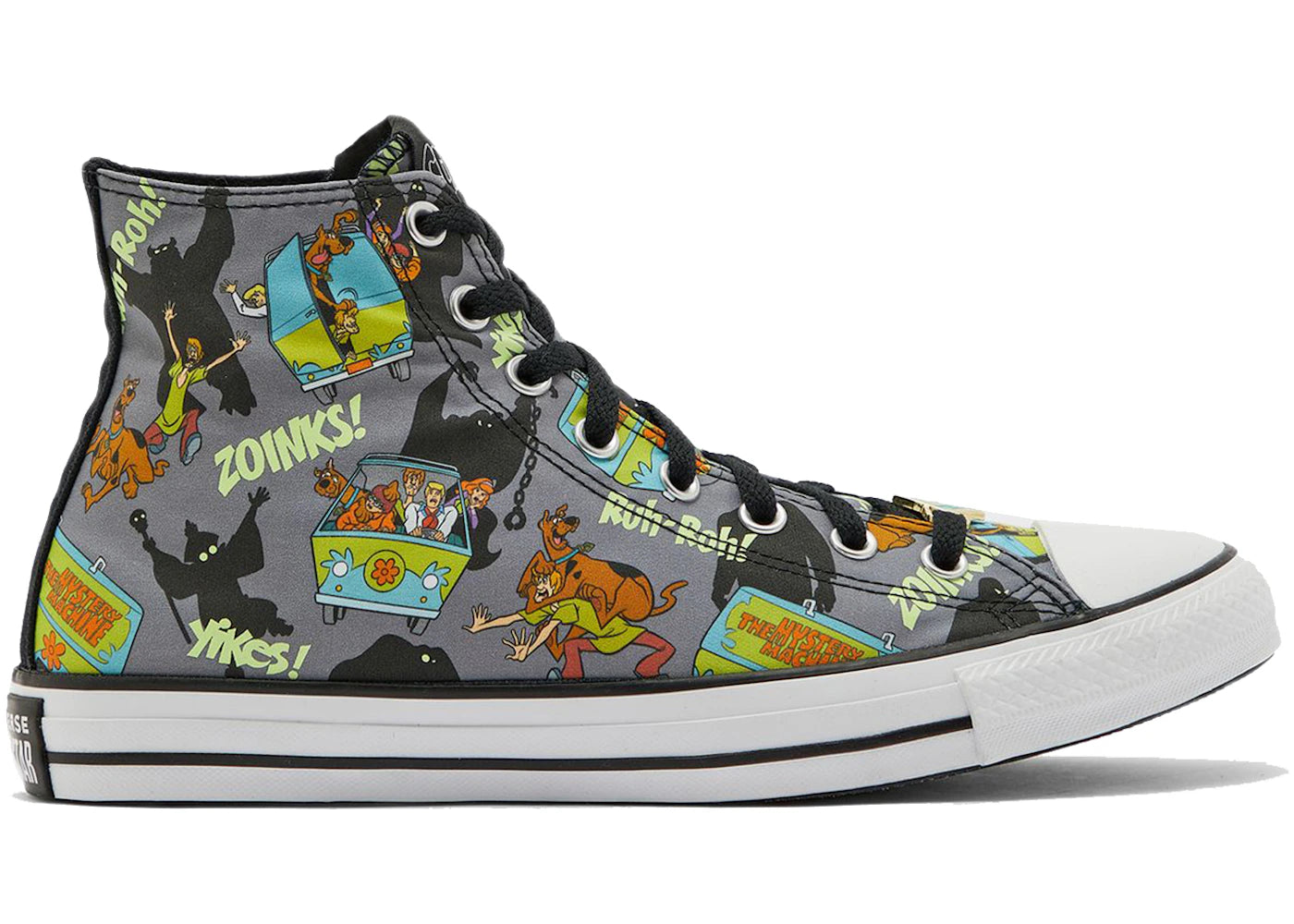 Converse Chuck Taylor All Star Hi Scooby-Doo Glow-In-The-Dark - vue secondaire A