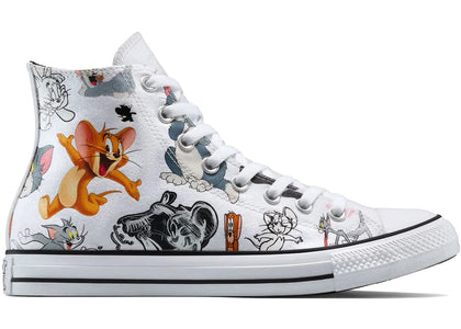 Converse Chuck Taylor All Star Hi Tom & Jerry All-Over Print - authentic Converse sneakers