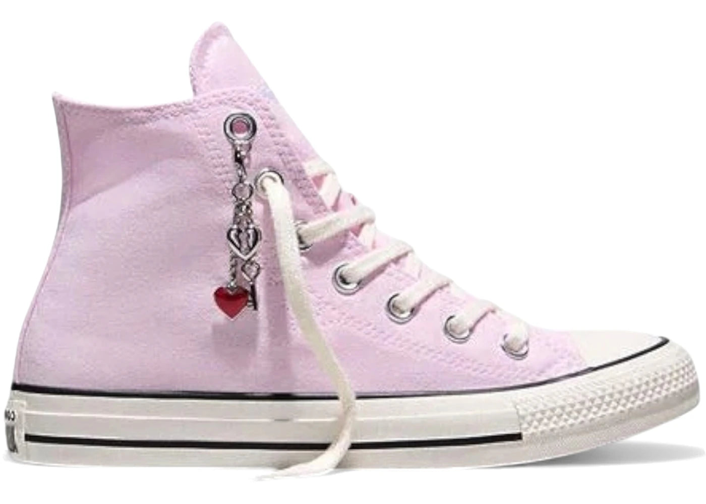 Converse Chuck Taylor All Star Hi Valentine's Day Pink (2026) (Women's) - vue 360