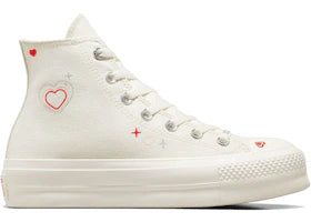 Converse Chuck Taylor All Star Lift Hi Y2K Heart Egret (Women's)