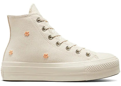 Converse Chuck Taylor All Star Lift Platform Hi Pearls Natural Ivory - sneakers view 2