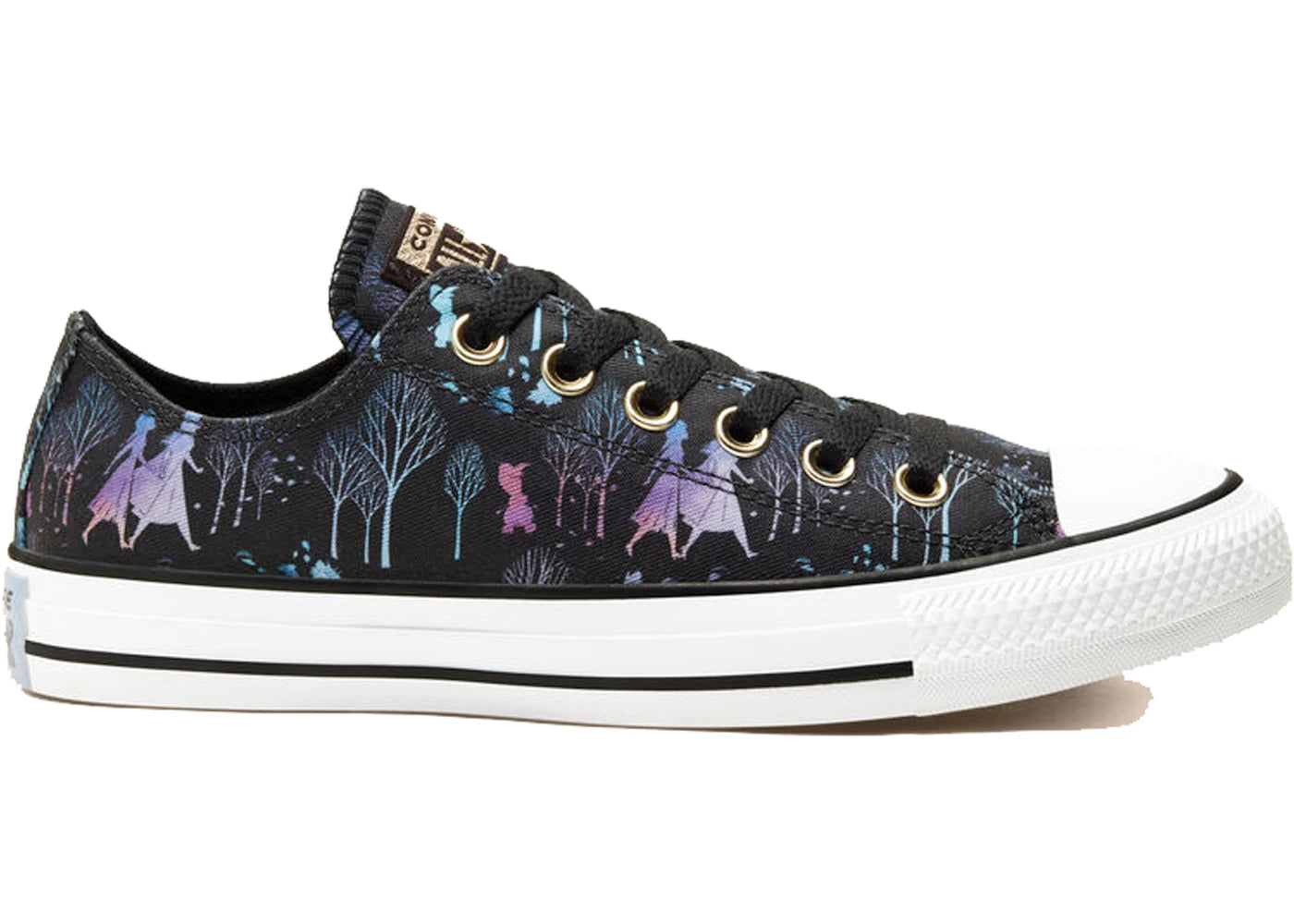 Converse Chuck Taylor All Star Low Frozen 2 Black - vue secondaire A