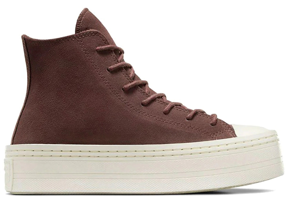 Converse Chuck Taylor All Star Modern Lift Platform Hi Brown Egret (Women's) - vue secondaire A