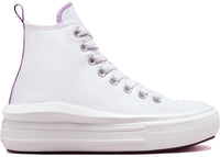 Converse Chuck Taylor All Star Move Platform Hi White Pixel Purple (GS)
