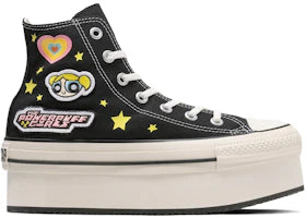 Converse Chuck Taylor All Star PLTS Hi The Powerpuff Girls Black
