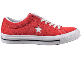 Converse One Star Ox Suede Red - authentic Converse sneakers