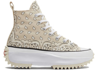 Converse Run Star Hike Hi Paisley Beige (Women's) - sneakers view 2