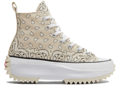 Converse Run Star Hike Hi Paisley Beige (Women's) - sneakers view 2