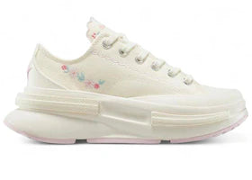 Converse Run Star Legacy CX Ox Egret Summit Pink Floral Embroidery - authentic Converse sneakers