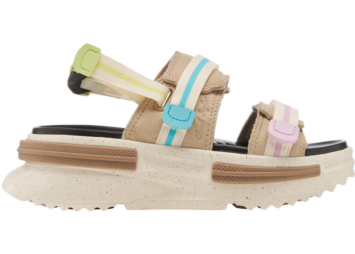 Converse Run Star Utility CX Sandal Nutty Granola Citron - vue secondaire A