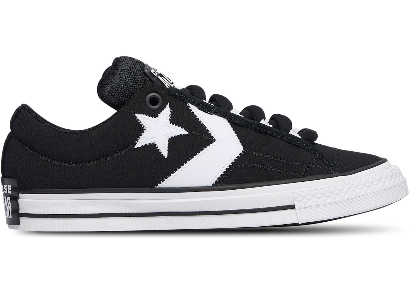 Converse Star Player 76 Puff Ox Black White - vue 360