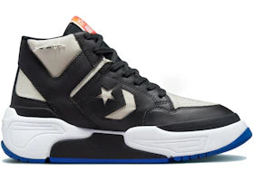 Converse Weapon CX Mid Tear-Away Black Black Light Bone Blue - vue 360