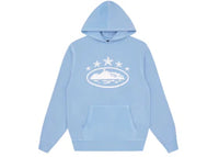 Corteiz 5 Starz Alcatraz Hoodie Baby Blue