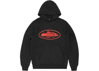 Corteiz Alcatraz V2 Hoodie Black/Red