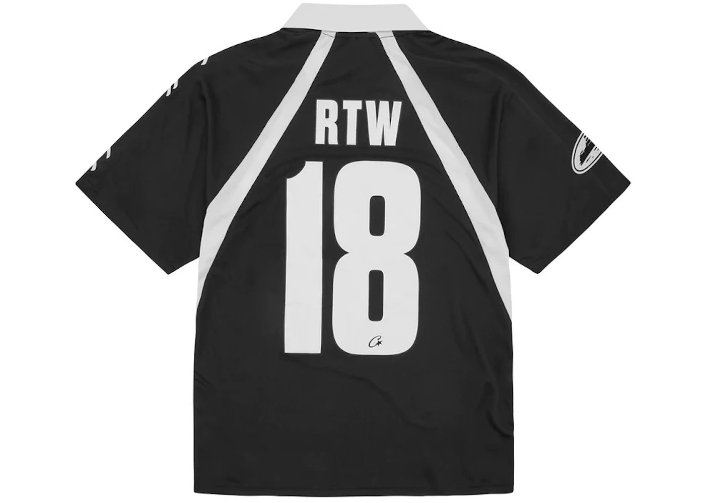Corteiz Allstarz Football Jersey Black - vue secondaire B