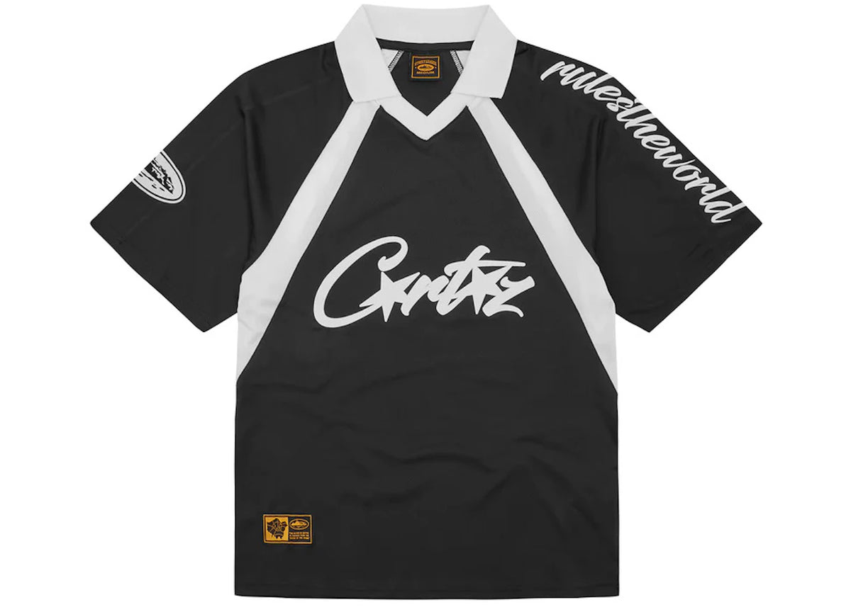 Corteiz Allstarz Football Jersey Black - vue secondaire A