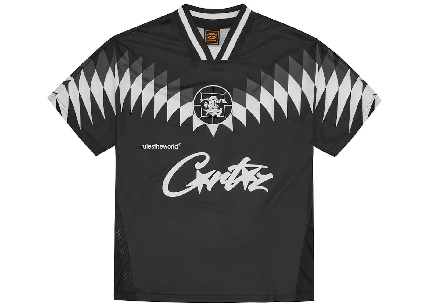 Corteiz Club RTW Football Jersey Black - vue secondaire A