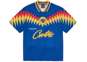 Corteiz Club RTW Football Jersey Blue - authentic Corteiz apparel