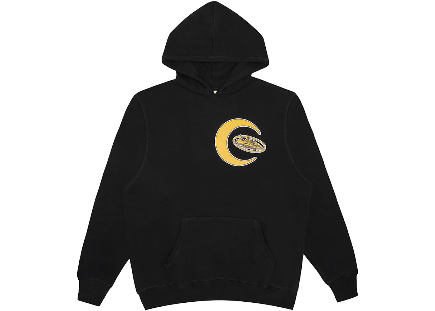 Corteiz Crescent Hoodie Black - vue secondaire A