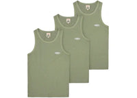 Corteiz HMP Essentials Tank Top (3 Pack) Olive
