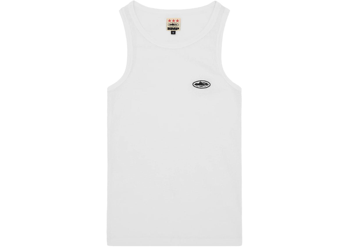 Corteiz HMP Essentials Tank Top (3 Pack) White - vue secondaire B