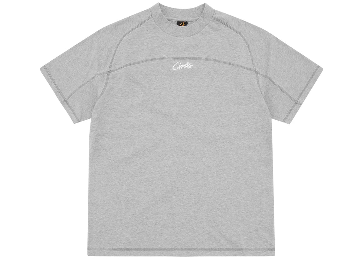 Corteiz HMP Panel Tee Grey - vue secondaire A