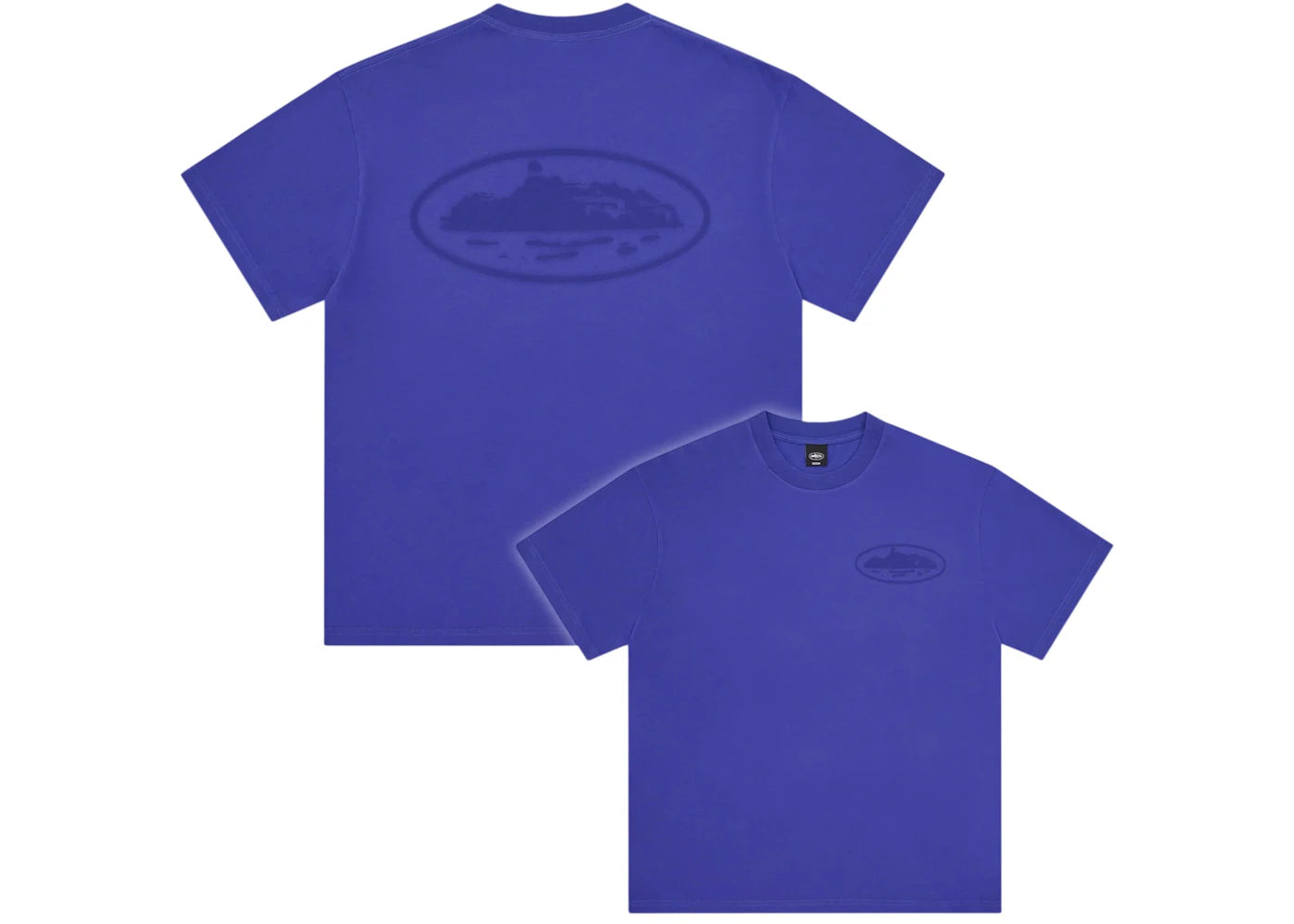 Corteiz Island Knockout Tee Indigo Blue - vue secondaire A