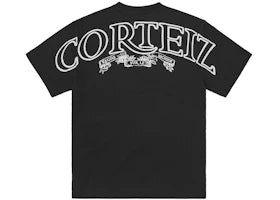 Corteiz Royale Heavyweight Tee Black - vue 360