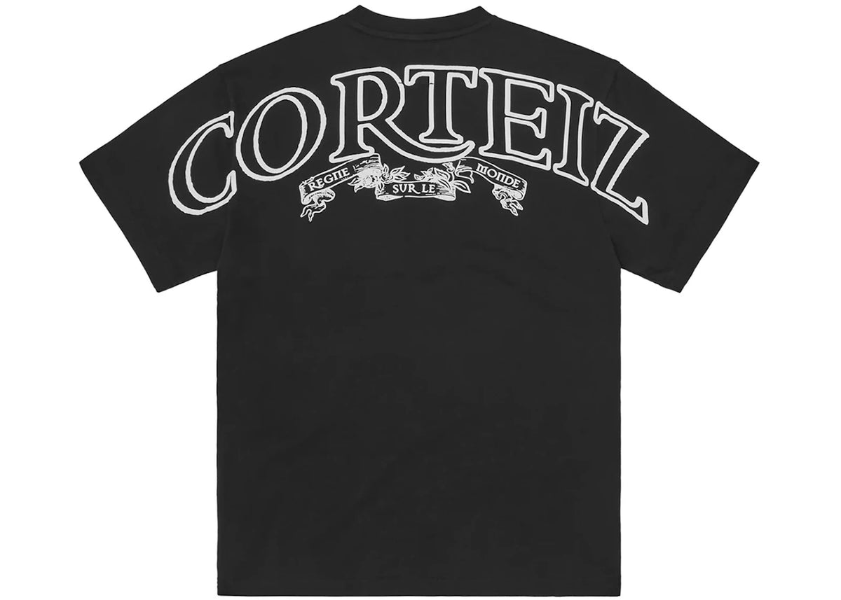 Corteiz Royale Heavyweight Tee Black - vue secondaire A
