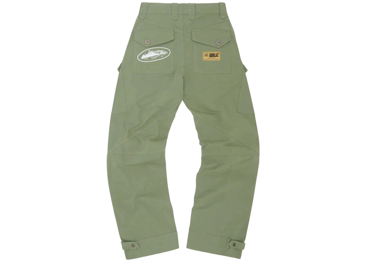 Corteiz Storm Cargo Pants Khaki - vue secondaire B