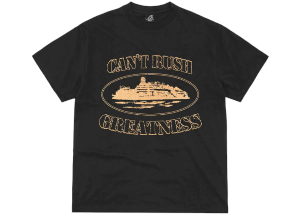 Corteiz x Central Cee Can't Rush Greatness Tee Black - vue secondaire A