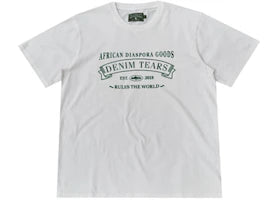 Corteiz x Denim Tears Logo Tee White