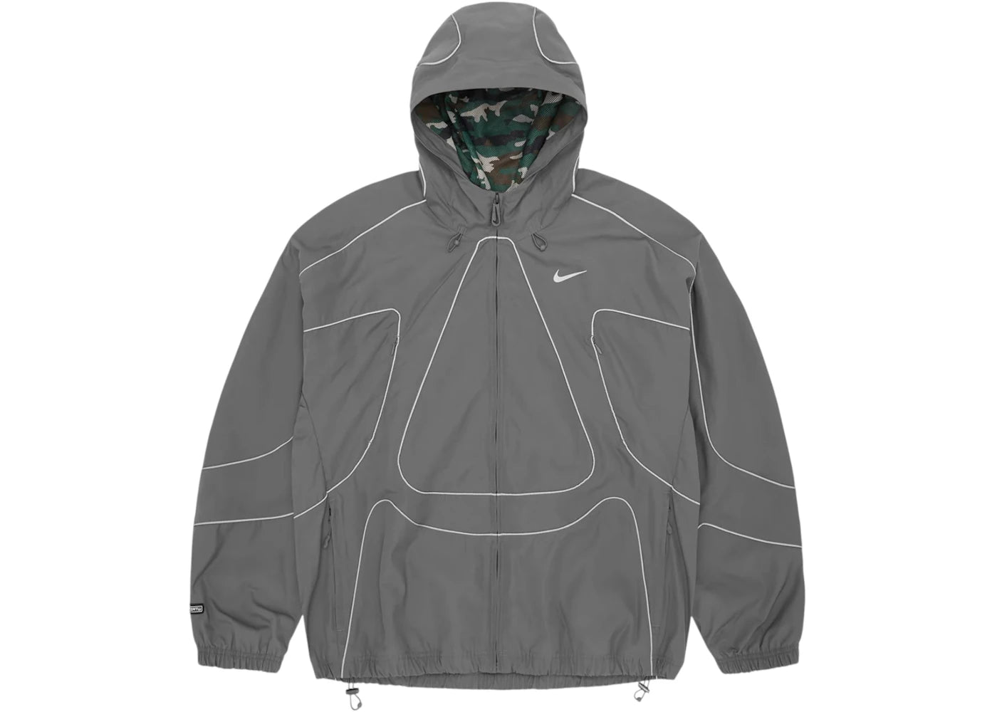 Corteiz x Nike NRG Jacket Gully Grey - vue secondaire A