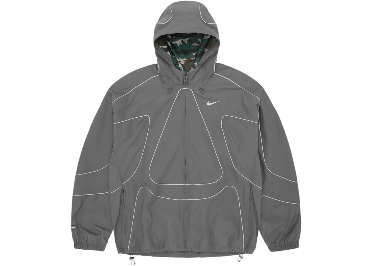 Corteiz x Nike NRG Jacket Gully Grey - vue 360