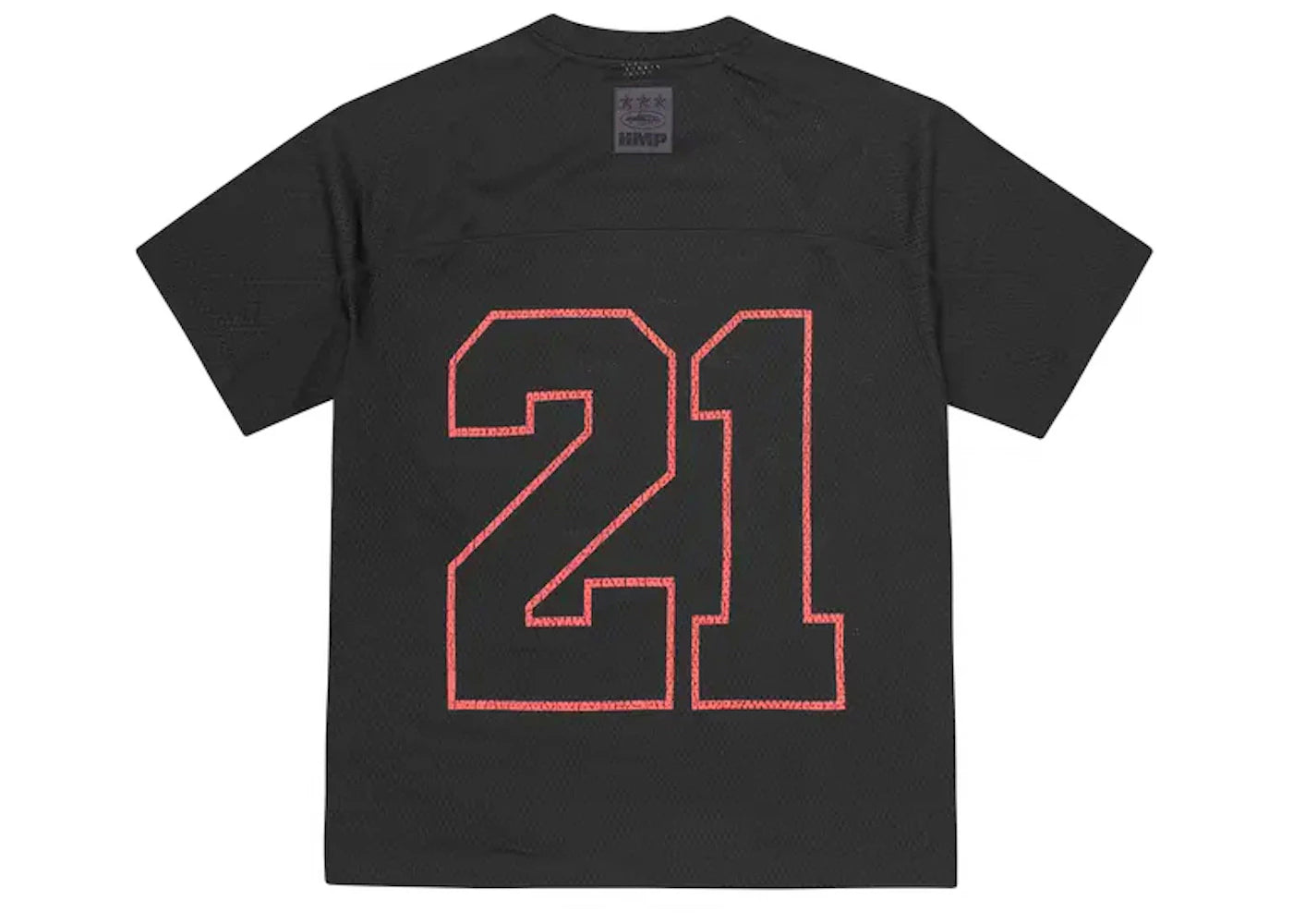 Corteiz x Slaughter Gang 21 Savage Mesh T-shirt Black - vue secondaire B