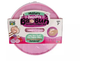 Squishy Bun Mystery Squishy "Dumpling" (Rose Gold Glitter) Blind Box - authentic Squishy Bun product