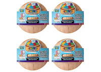 Squishy Bun Super Mega Rainbow Mystery Squishy "Dumpling" (Glitter Version) Blind Box 4x Lot