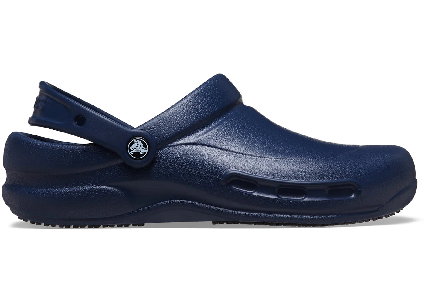 Crocs Bistro Slip Resistant Work Clog Navy - vue secondaire A