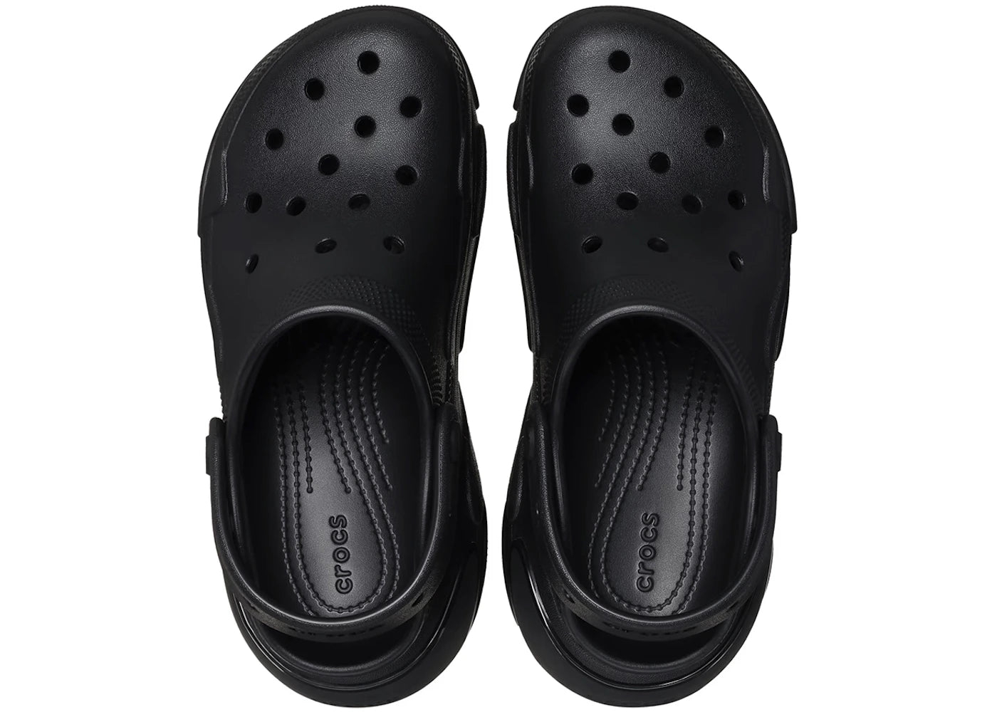 Crocs Bubble Crush Clog Triple Black - vue secondaire A