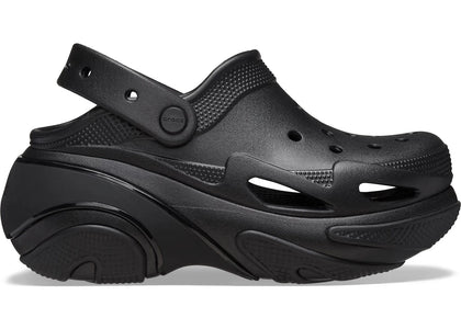Crocs Bubble Crush Clog Triple Black - authentic Crocs sneakers