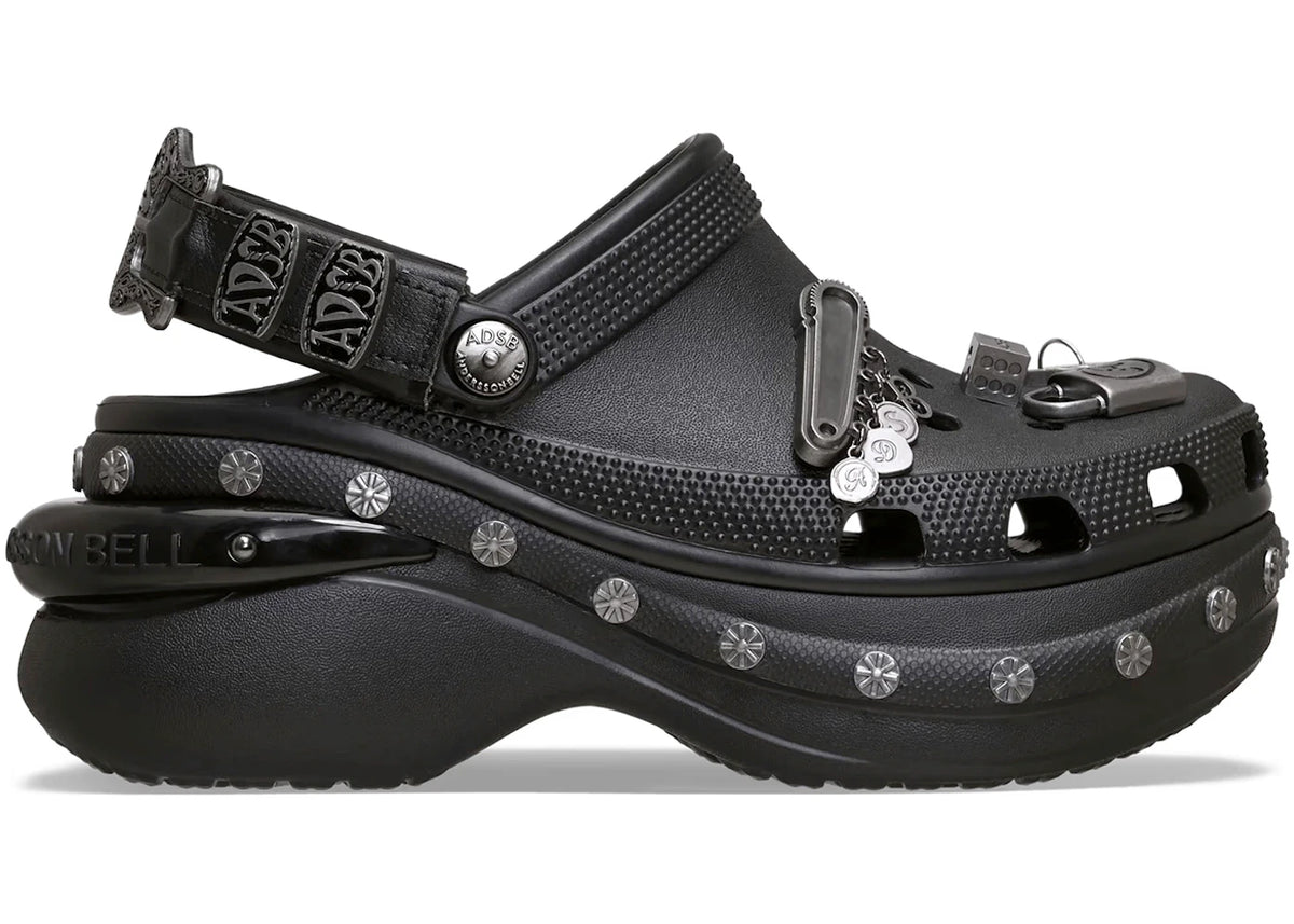 Crocs Classic Bae Clog Andersson Bell Black (Women's) - vue 360