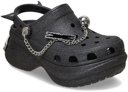 Crocs Classic Bae Clog LE SSERAFIM Glitter Black (Women's) - sneakers view 2