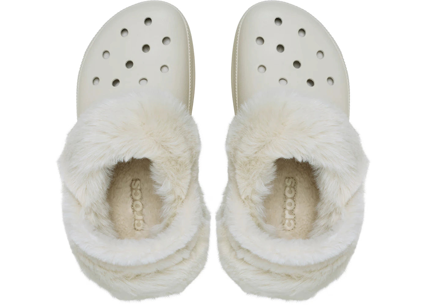 Crocs Classic Bae Lined Clog Stucco (Women's) - vue secondaire A