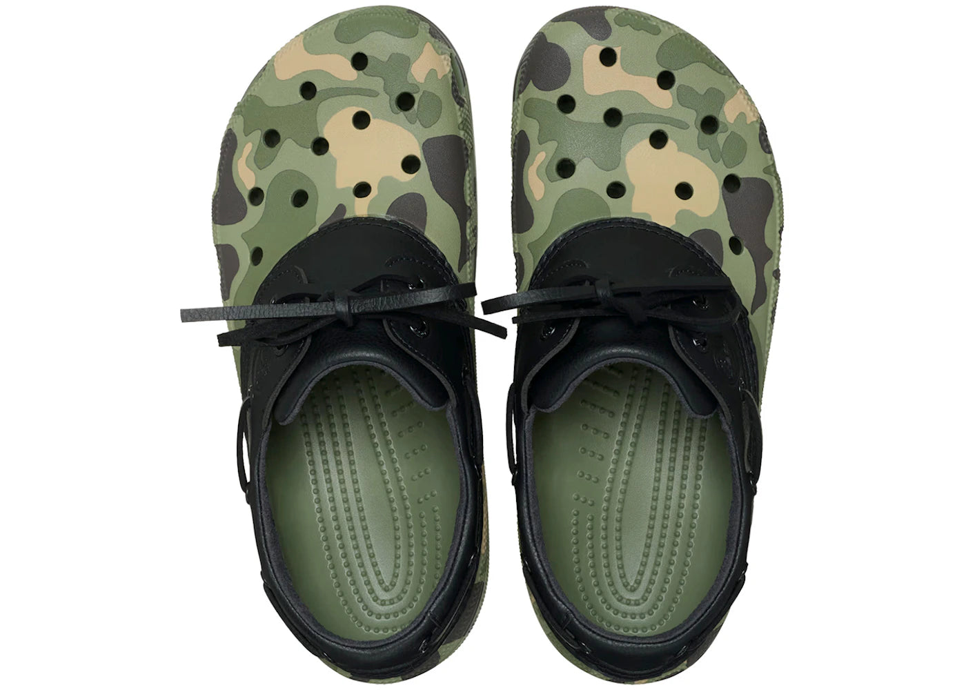 Crocs Classic Boat Clog Duck Camo Black Cargo - vue secondaire B