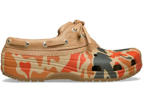Crocs Classic Boat Clog Duck Camo Tan Orange