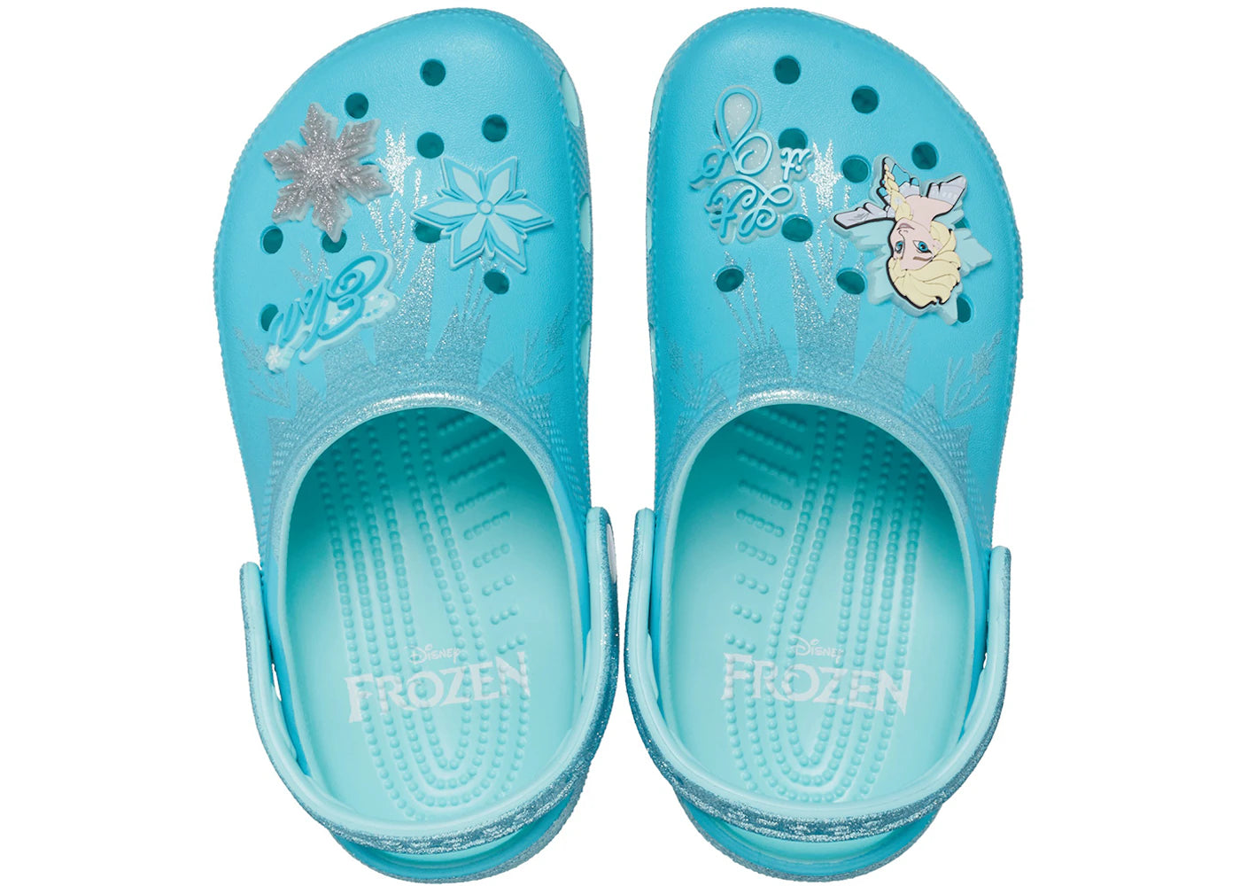 Crocs Classic Clog Disney Frozen Elsa (Kids) - vue secondaire B
