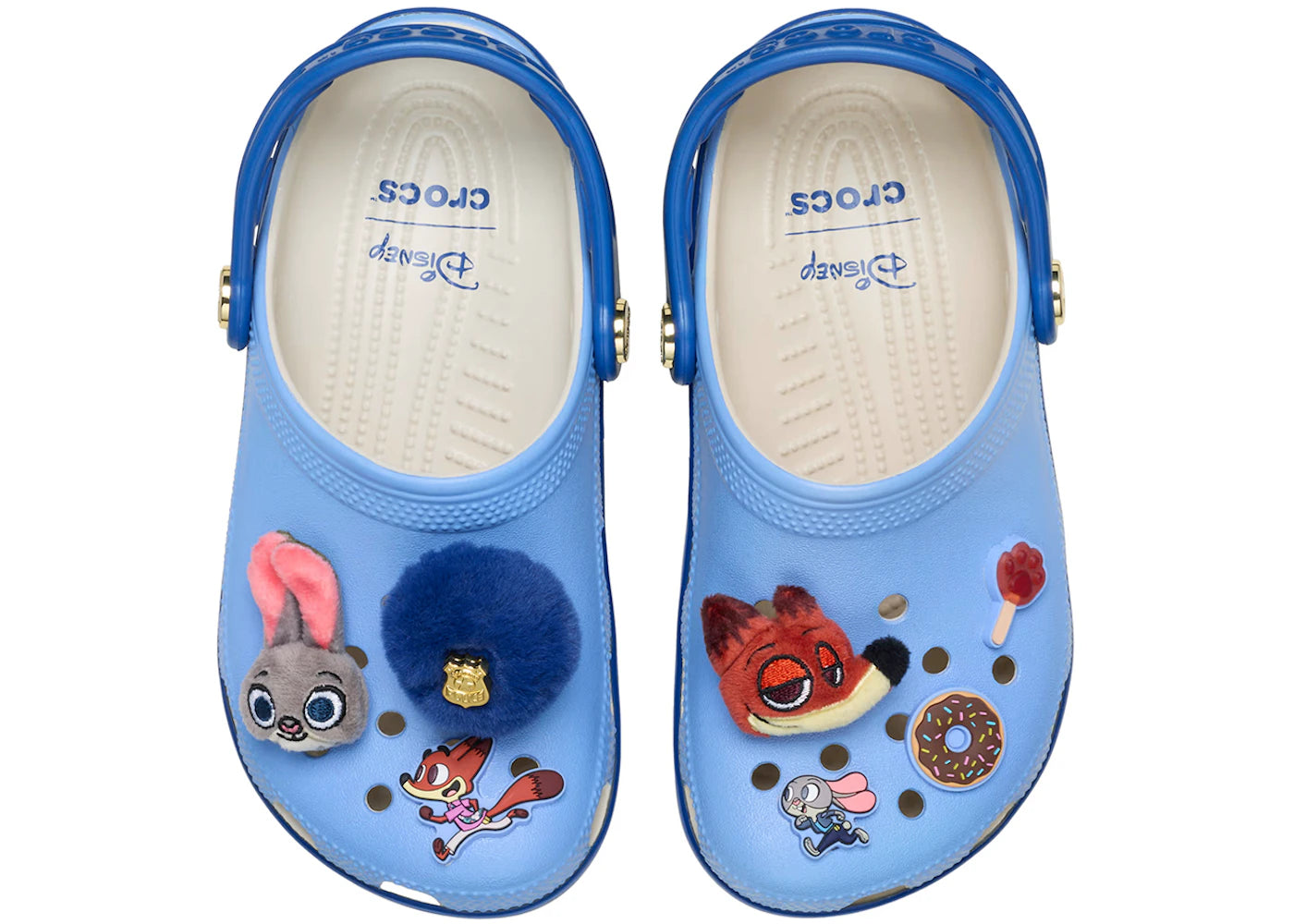 Crocs Classic Clog Disney Zootopia 2 Officer Hopps (Kids) - vue secondaire B