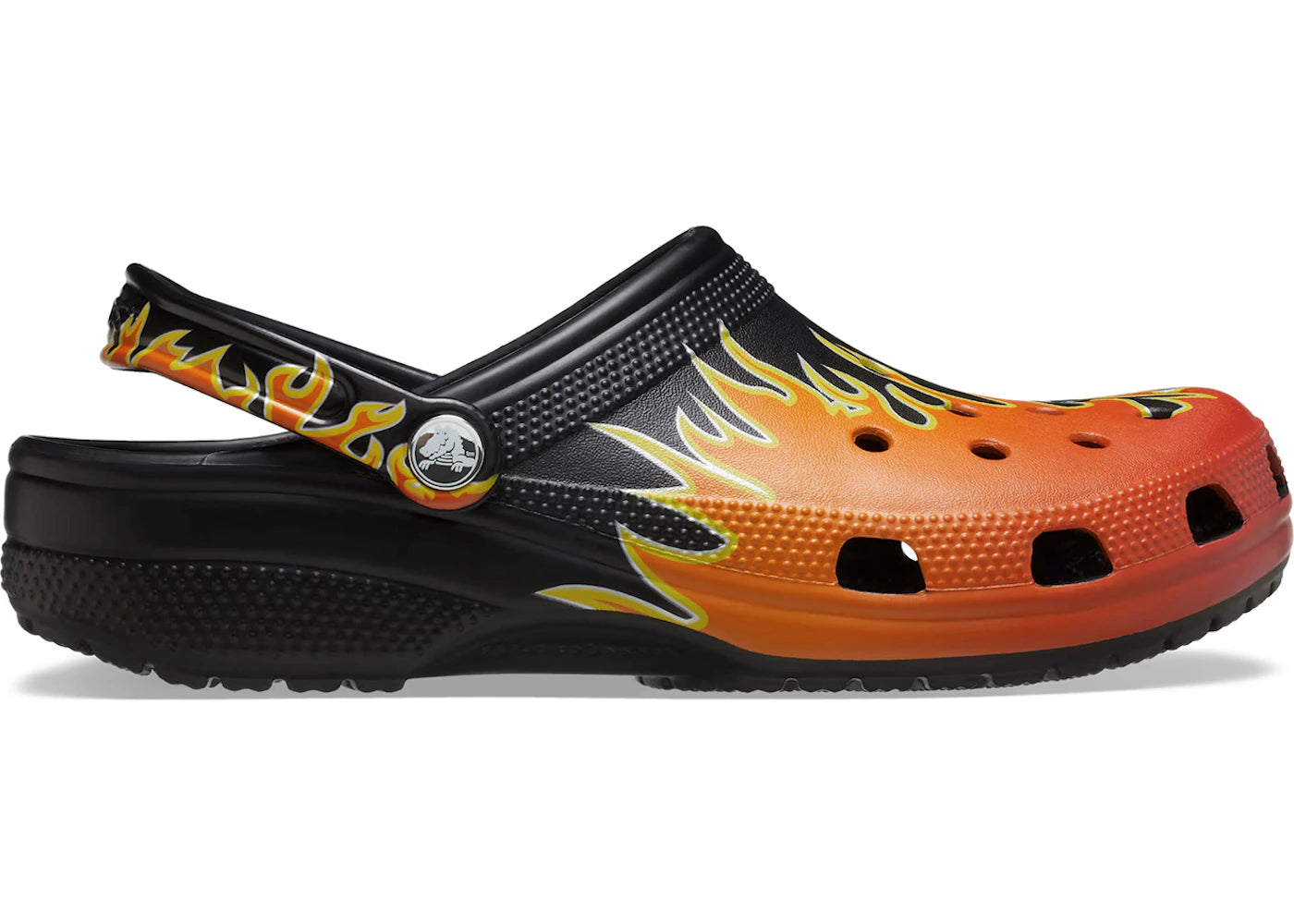 Crocs Classic Clog Flames - vue secondaire A