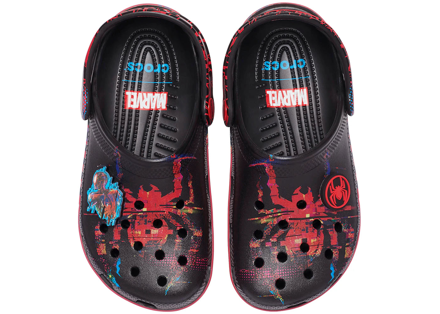 Crocs Classic Clog Marvel Spider-Man Spiderverse Miles (Kids) - vue secondaire B
