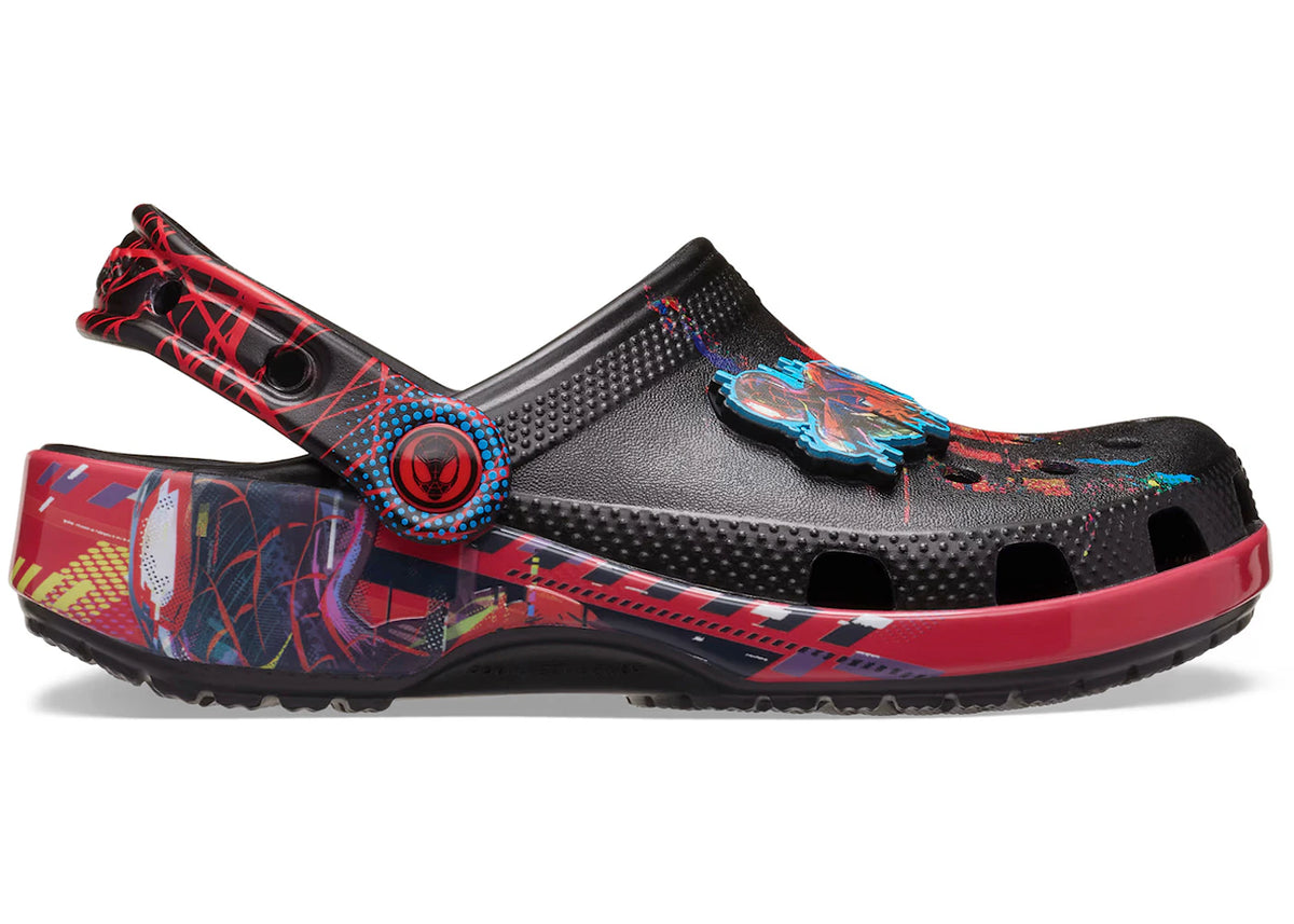 Crocs Classic Clog Marvel Spider-Man Spiderverse Miles (Kids) - vue secondaire A